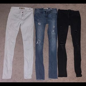 Bundle of Hollister Jeans